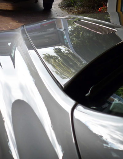 Bonnet after detailing and grooming