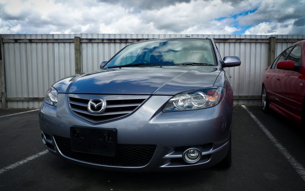 headlights after repair and new UV protection applied