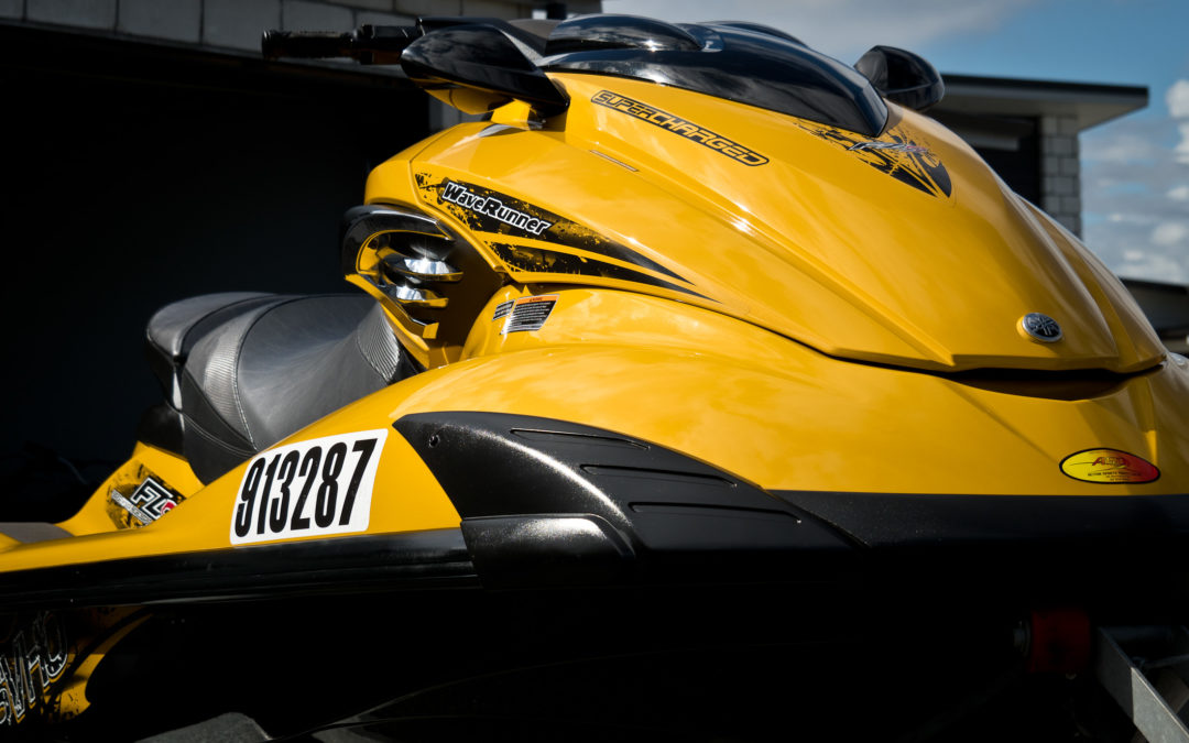 Jet Ski Water Spot Removal & Hydrophobic Ceramic Paint Protection