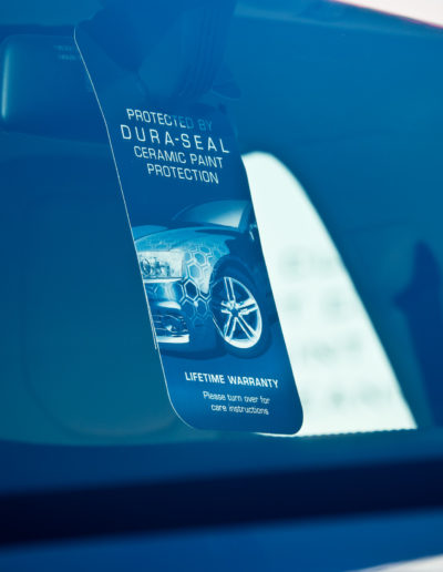 Dura-Seal Mirror Warranty Card