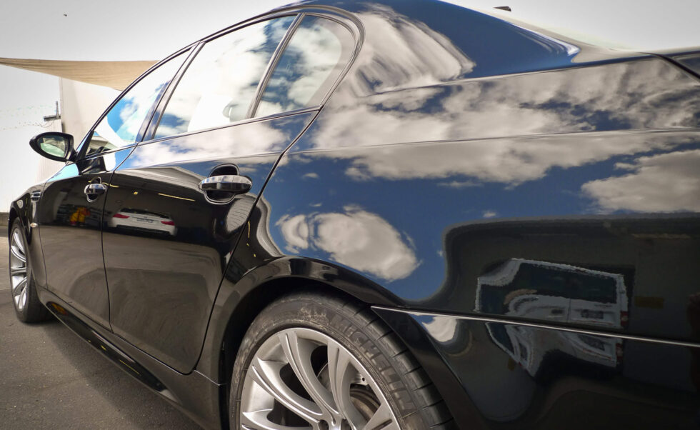 Restoring Deep Shine To Black 7 Series BMW Paint DuraSeal Ultra