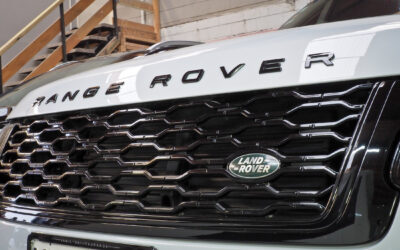 White Range Rover Paint Detailing and Dura-Seal Ultra Ceramic Coating