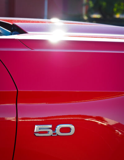 5.0 Emblem close up